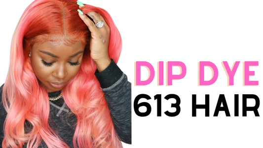 Take Your 613 Blonde Hair Extensions to Adore Hair Dye Level - Easy Dip Color How To
