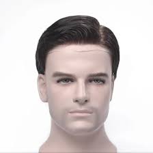 Virgin Hair Men's Hair Replacement System