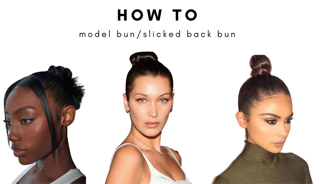 Enjoy Model Buns/Slicked-Back Buns Without Damaging Your Hair; Here’s How!