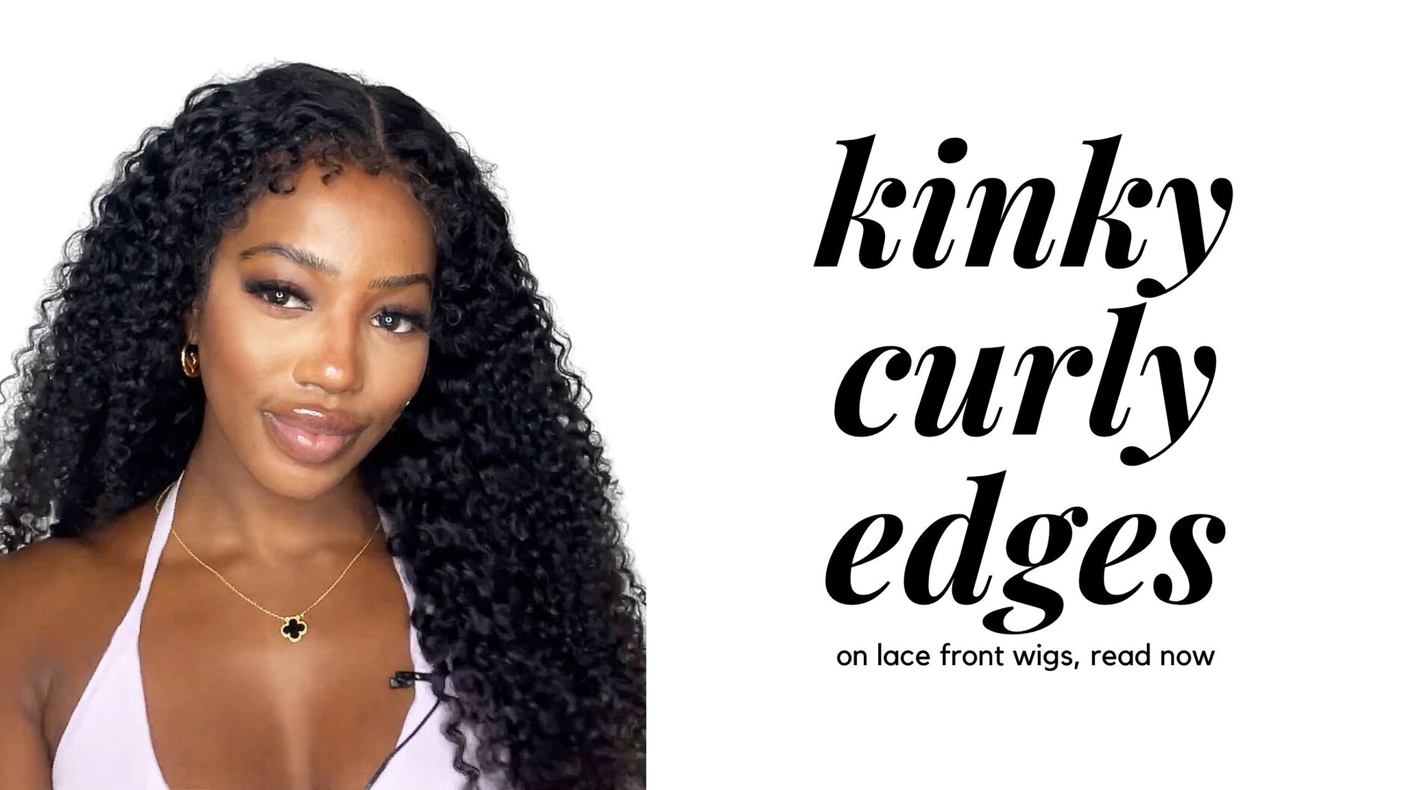 All About Lace Front Wigs With Kinky Curly Edges..