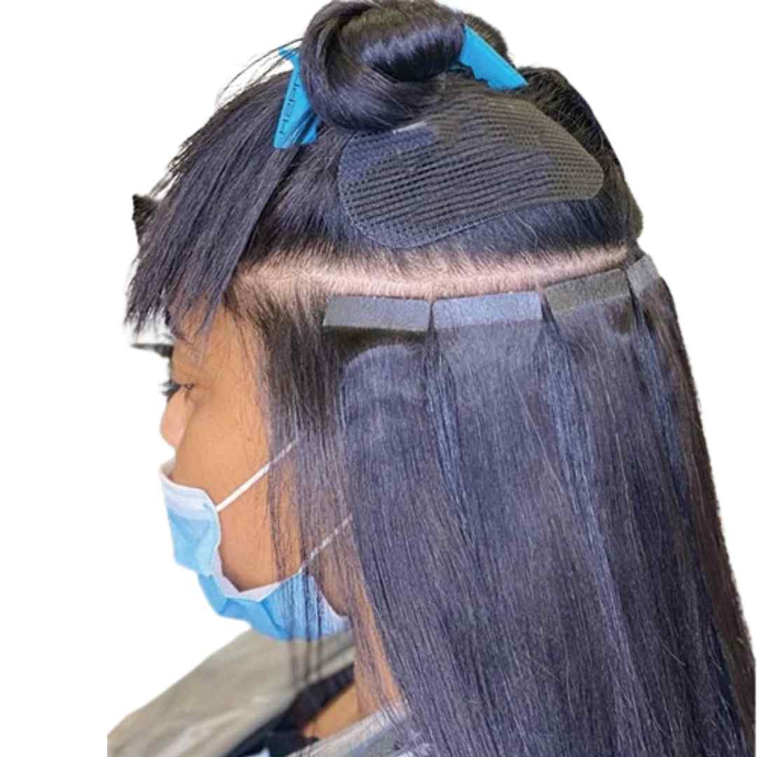 Brazilian Tape In Hair Extensions -100 Grams - Straight Style